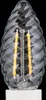 Candela LED, attorcigliata, E14, lampada, lampadina, Anteprima dell’immagine prodotto 3