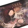 A close-up of a wallet with a drawing of a girl and inspirational text. Produktbild-Vorschau