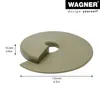 WAGNER Türstopper STOP - Ø 110 x 13 mm, Kunststoff Produktbild-Vorschau 2