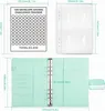 A5-Geld-Organizer(Gruen)Geldspar-Ordner,Budget Binder mit Produktbild-Vorschau 4
