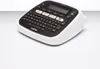 A white and black Brother P-touch D200BWVP label maker is shown on a white surface. Produktbild-Vorschau