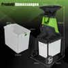 Trituratore da giardino COSTWAY 3000 W, spessore di taglio Anteprima dell’immagine prodotto 3