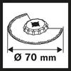 Bosch Segmentsägeblatt ACZ 70 RT5  70 mm, Schnittbreite Anteprima dell’immagine prodotto 3