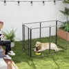 PawHut ohrádka pre šteňatá 6 rohový výbeh pre šteňatá so 6 Náhľad obrázku produktu 8