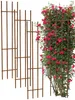 SET 3x Rankgitter 150 x 36 cm Rost - Rankhilfe Garten - Produktbild-Vorschau 1