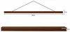 MG Design Braun Posterleiste Holz 45 cm - magnetischer Produktbild-Vorschau 8