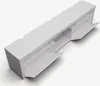 Klarstein TV Board Weiss, Wohnzimmer Möbel für TV, 150 cm Produktbild-Vorschau 4