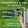 Programmateur d'arrosage numérique avec écran, 2 zones, Voir les images du produit 7