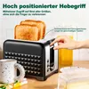 Toaster 2 Scheiben, Toaster mit Produktbild-Vorschau 3