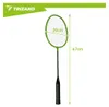 Trizand 27681 Set da badminton in custodia, 4 racchette, 3 Anteprima dell’immagine prodotto 3