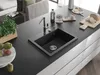 Mexen Oscar Granitspüle 1-Becken 580 x 490 mm, schwarz, Produktbild-Vorschau 2