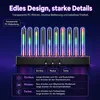Audio-LED Rhythmuslicht, Musik-Sync RGB, 10 Röhren 250 Produktbild-Vorschau 3