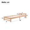 Einzelbett mit Kopfteil, 90x200 cm, Massivholzbett aus Produktbild-Vorschau 9