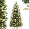 UISRBRT, kunstkerstboom van PVC/PE, 150 cm hoog, met Productafbeelding-voorbeeld 1