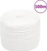 vidaXL Lodní lano bílé 6 mm 100 m polypropylenové Náhled obrázku produktu 6