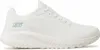 A white Skechers Bobs Sport Squad Chaos sneaker shown from the side on a white background. Anteprima dell’immagine prodotto