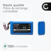 CELLONIC Batterie compatible avec Abus Secvest, FUAA50000, Voir les images du produit 4