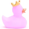 Badeente König pink Vinyl 10 cm Produktbild-Vorschau 2