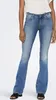ONLY Female Flared fit Jeans ONLBLUSH Mittlere Taille Produktbild-Vorschau 14