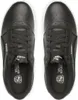 A top-down view of a pair of black Puma sneakers. Podgląd zdjęcia produktu