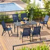 Yaheetech 2er Set Gartenstühle Hochlehner Klappstühle Produktbild-Vorschau 12