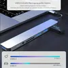 8-in-2 USB-C & USB-A Hub – Dual-Anschluss Adapter – 4x USB Produktbild-Vorschau 3