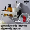 DEKAZIA® półka prysznicowa bez wiercenia szara – Podgląd zdjęcia produktu 2