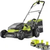 Tondeuse Poussée Hybride RYOBI 36V, Coupe 37 cm, 2 Voir les images du produit 1