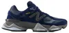 New Balance 9060 Uni Sneaker Marineblau, Design mit ABZORB Produktbild-Vorschau 1