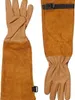 FELCO 705L Rosenhandschuhe Braun, dornenfest, Rindsleder, Voir les images du produit 4