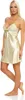 Damen kurzes Satin Negligé Nachtkleid Reizwäsche mit Produktbild-Vorschau 2