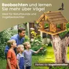 MAZUR Vogelfutterhaus aus massivem Holz 38 cm x 39,5 cm x Produktbild-Vorschau 6