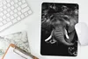 MuchoWow® Mauspad Mousepad Elefant mit Rauch vor schwarzem Produktbild-Vorschau 5