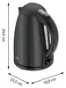 WMF STELIO  Wasserkocher  1,7l deep black (413020072) Anteprima dell’immagine prodotto 7