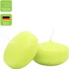 Schwimmkerzen klein, Limone, 50/30 mm, WENZEL, Brenndauer Produktbild-Vorschau 2