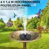 Solar Springbrunnen 4W Schwimmend, Solar Brunnen Pumpe für Produktbild-Vorschau 5