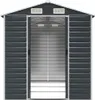 vidaXL Capanno per attrezzi antracite 191x300x198 cm Anteprima dell’immagine prodotto 3