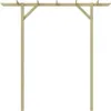 vidaXL Záhradná pergola 205x40x203 cm drevo Náhľad obrázku produktu 2