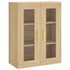 vidaXL Armadio a muro rovere Sonoma 69,5x34x90 cm Anteprima dell’immagine prodotto 2