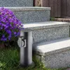 Borne de jardin IP44 2 prises SOLIGHT PG10B cylindre noir Voir les images du produit 2