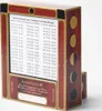 A cardboard model of a moon clock with a chart of full moon dates. Produktbild-Vorschau