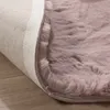 Volero - Hochflor Teppich Rund - Comfy Supreme Rosa - Ø 80 Produktbild-Vorschau 2