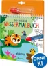 Il magico libro da colorare con l'acqua - Animali selvatici Anteprima dell’immagine prodotto 3