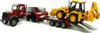 bruder MACK Granite Tieflader und JCB 4CX Baggerlader, Produktbild-Vorschau 14