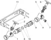 An exploded view diagram of plumbing components, with each part numbered. Náhľad obrázku produktu