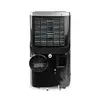 The back view of a black portable air conditioner. Produktbild-Vorschau