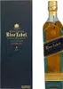 A bottle of Johnnie Walker Blue Label Blended Scotch Whisky and its gift box are shown side-by-side against a white background. Produktbild-Vorschau