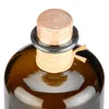 Apothekerflasche braun 500ml mit Korken, Flaschenkapseln & Produktbild-Vorschau 2