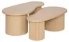 Beistelltische asymmetrische Form SOLEYA, 3er-Set Produktbild-Vorschau 1