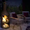 RESCH 502594 Terrassenkamin / Gartenkamin mit Funkenschutz, Produktbild-Vorschau 5